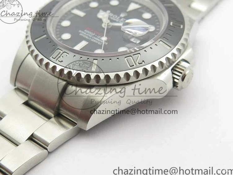 MiroTime 1225 Durable Sea Dweller 126600 2017 43mm SS BP Maker 1:1 Best Edition Black Dial On SS Bracelet ETA 3575